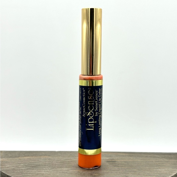 Lipsense Coral-Lina NEW Warm Frost Peach Pink Shimmer Long Last Liquid Lipstick - Picture 2 of 8